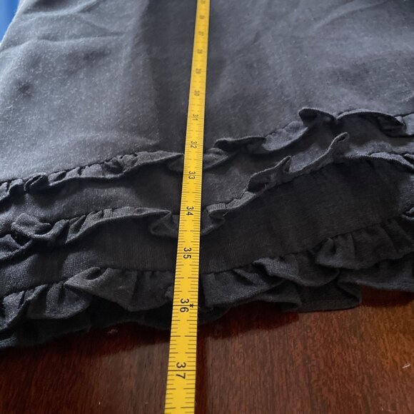 VTG Anthropologie Maeve Twee Mod Gray Dress SZ 10 Wool 2000's Indie Dress - Picture 10 of 10